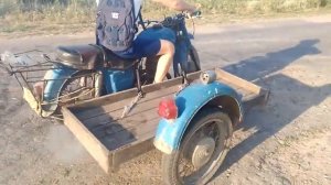 ИЖ Планета 56 Року Випуска на ходу