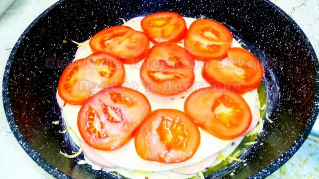 Неожиданно! Из обычного лаваша !Оригинальный рецепт,который приготовит даже ленивый.Пицца из Лаваша