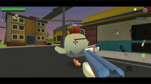 Страшилка с Ботаней в игре чикен ган(Chicken Gun) Встреча с Гренни!