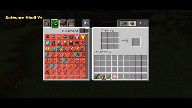 Minecraft: How to Make Wooden Tools (Hoe, Shovel, Axe, Pickaxe, Sword) HINDI VIDEO #6 смотреть онлайн