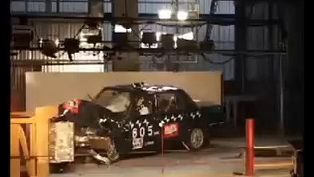 Краш тест~Crash test ~ ГАЗ 3110 Волга ~ Volga GAZ 3110 смотреть онлайн