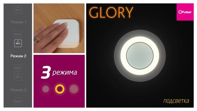 Мультирежимные светодиодные светильники Pulsar смотреть онлайн