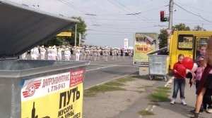 Военный оркестр на набережной Ленина во время Дня Города - Днепропетровск, 14.09.13, часть 1