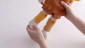 Текстильная кукла "Пеппи Длинныйчулок", сувенирная мастерская  "Нежный ветер"