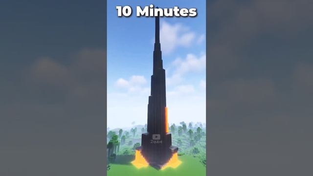 Building Burj khalifa in Minecraft | Minecraft | Burj khalifa |