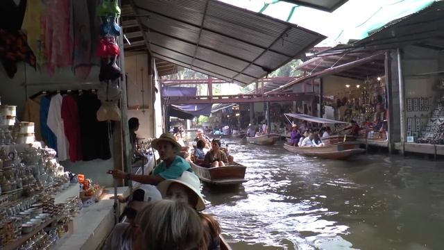 Рынок на воде, плавучие рынки и цены в Бангкоке, Таиланд