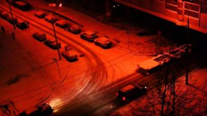 На Петербург обрушился снежный буран