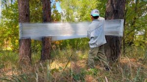 ДОМИК ИЗ ПЛЁНКИ НА ДЕРЕВЕ ! Кто выиграет Челлендж ?! Марк Кинг