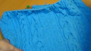 Мужской джемпер. Часть 2.