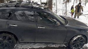 infiniti fx 35, offroad, покатушка выходного дня.