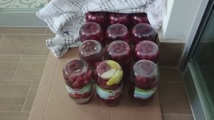 Компот на зиму из черешни #Зимние заготовки #Черешня в Турции #Цена одной банки компота из черешни.