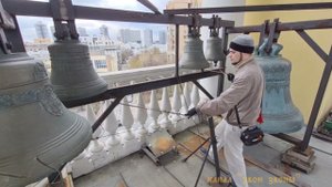 Кирилл Костыренко, колокольный звон в храме Вознесения Господня "Большое Вознесение", Москва