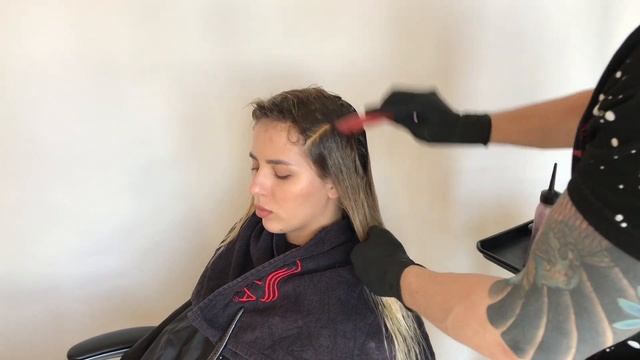 Просто красивое окрашивание