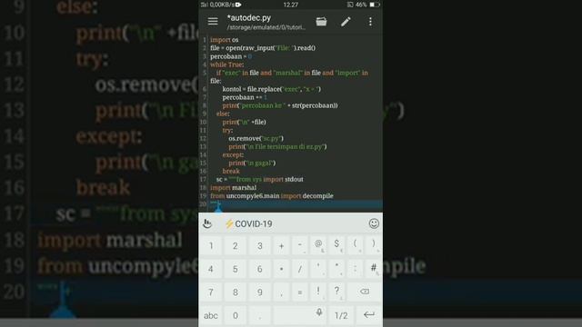 Tutorial Ngoding Script Auto Decrypt Marshal смотреть онлайн