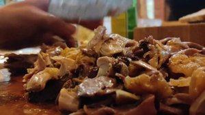 Домашняя лапша из петуха .