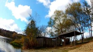 Подводный ПОИСК осенью на ГЛУБИНЕ вдоль РУСЛА реки