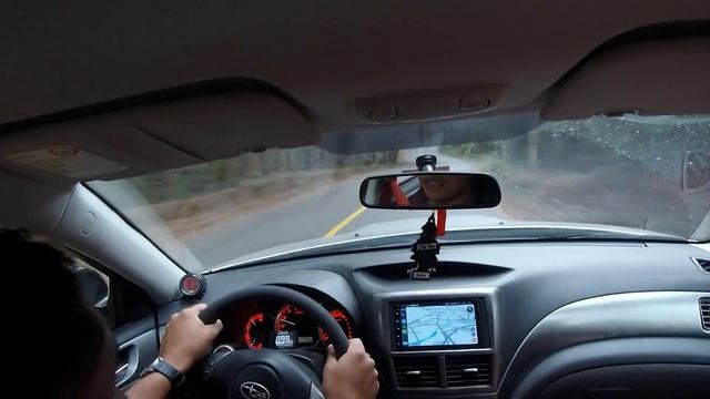 ESTRADINHA CHEIA DE CURVAS COM O SUBARU WRX смотреть онлайн