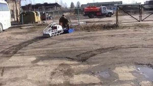 Модуль "ТОЛКАЧ" мотобуксировщик  ВЕПС