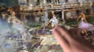 Обзор картины Елены Ильичевой- "Мраморное подворье"