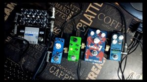 1.26 Обзор на Mosky ocean chorus, Caline Lucky7, Flamma mod fc05, Valeton coral mod II