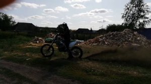 Бернаут KAWASAKI KX450F