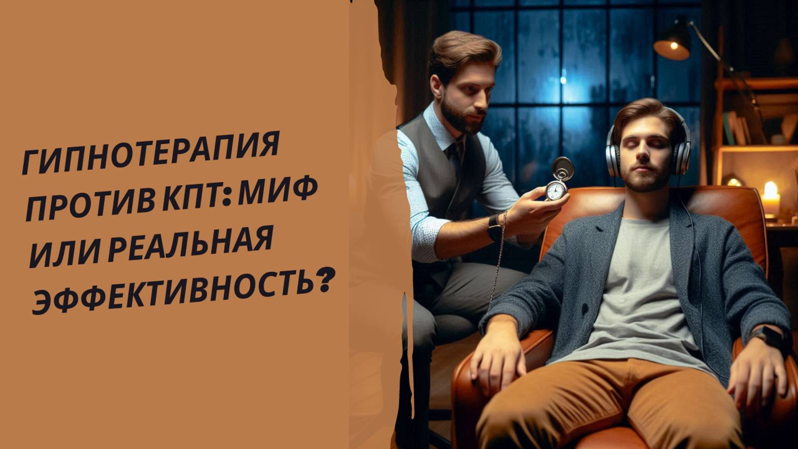 Гипнотерапия против КПТ: Миф или Реальная эффективность