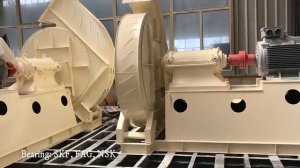 16Mn Backward Curved Materials Drying Industrial Centrifugal Fans