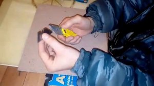 Обзор на складной нож с сменными лезвиями за 99руб., от фирмы Master Hand