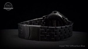 zegarek taktyczny traser® P67 Officer Pro GunMetal Blue 108739
