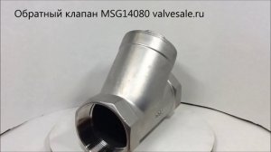 Обратный клапан MSG14080