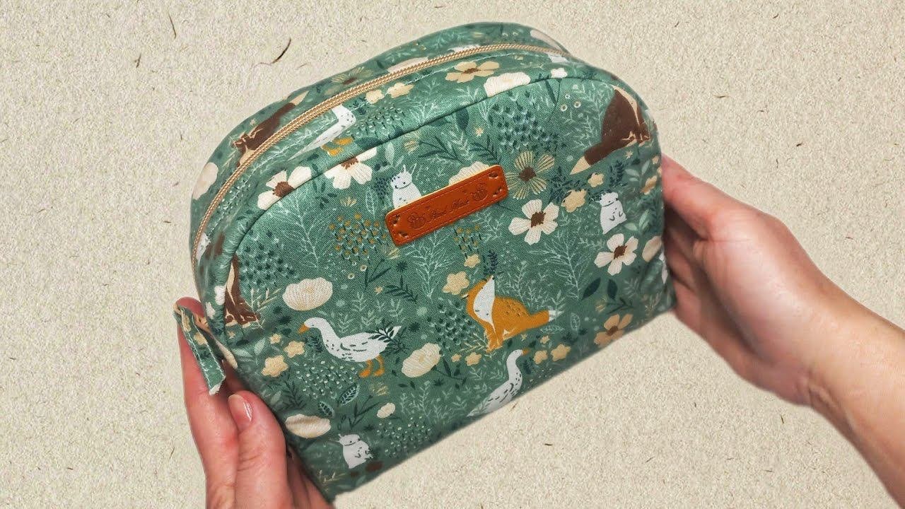 DIY/ШЬЮ КОСМЕТИЧКУ/ПОДРОБНЫЙ МАСТЕР-КЛАСС #sew#ручнаяработа#шьюсама