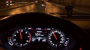 Audi A7 разгон 0-150