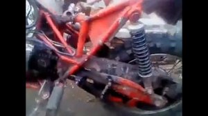 Как поставить амортизатор от эндуро-250,вместо 2-ух ИЖевских,без прогрессии.Мягкая езда.20.05.2018г