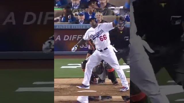 yasiel puig vs madison bumgarner quien gano #grandesligas #deportesxxl