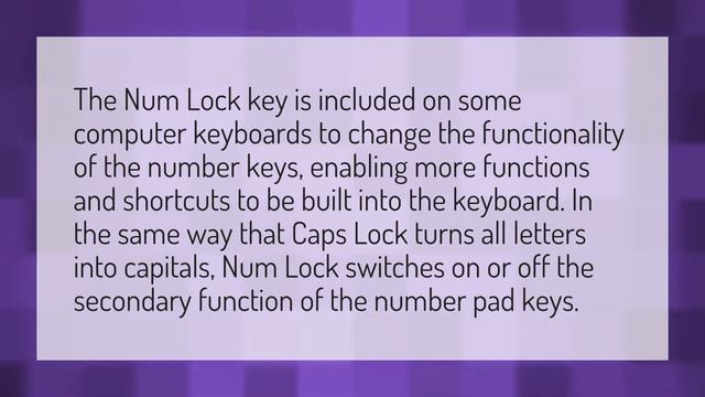 What is the point of Num Lock? смотреть онлайн