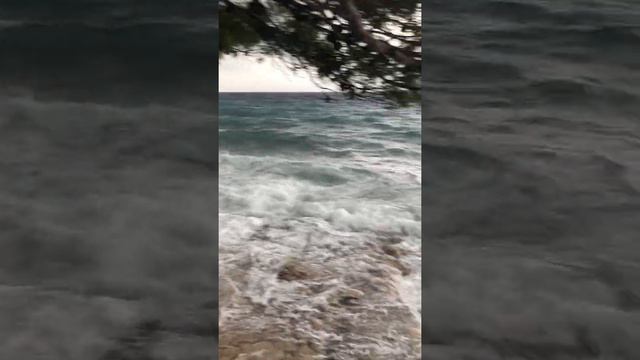 Bol Zlatni rat wind storm