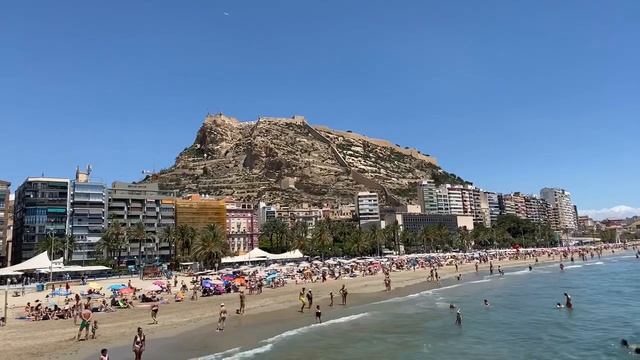 Ситуация в Аликанте, Испания на 21.06.2021 #аликанте #испания #alicante #море #spaintur #postiguet