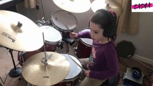 Rival Sons - Open My Eyes - Drum Cover by Sasha (8 years old)