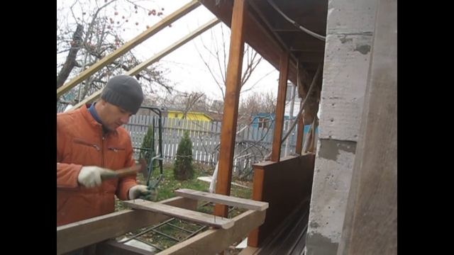 Лестница для кровли своими  руками из остатков смотреть онлайн