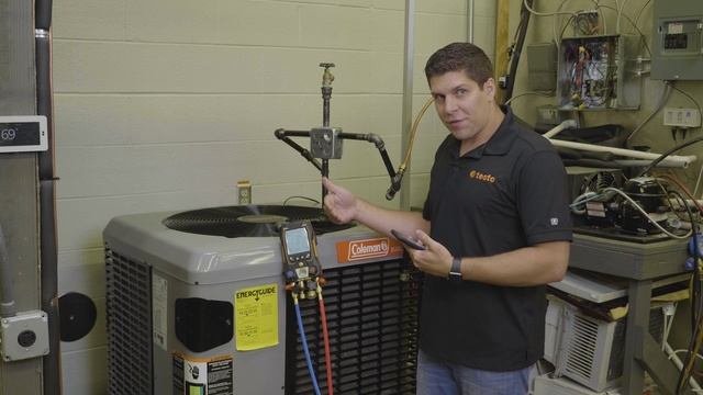 Проверка на герметичность с Testo 557s