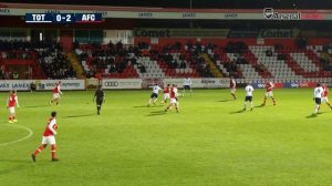 Tottenham 1-3 Arsenal U-23s