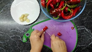 Идеальный баланс остроты и вкуса!!! Острый перец в томате на зиму!!!