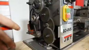 JET BD 8VS НАСТОЛЬНЫЙ ТОКАРНЫЙ СТАНОК ПО МЕТАЛЛУ   обзор + тест 720p