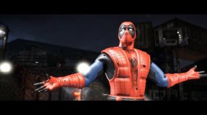 Mortal Kombat XL - Spider-Pool Shinnok Costume Mod Performs Intros On All Stages 4K Mods
