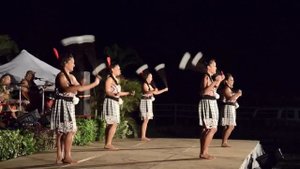 poi ball dancers