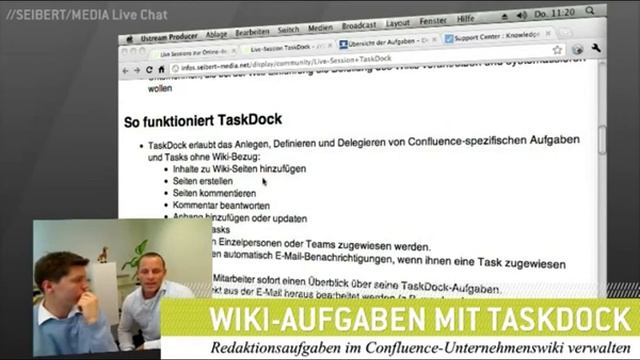 TaskDock-Wiki-Plugin in Confluence 1/5 смотреть онлайн