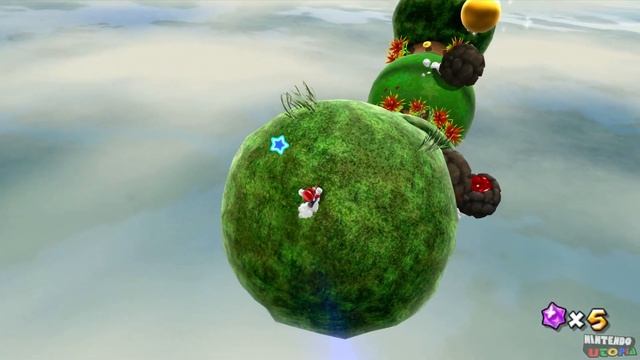 Super Mario Galaxy Walkthrough ᴴᴰ | Gusty Garden Galaxy (All Power Stars) смотреть онлайн