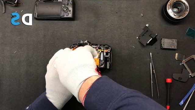 How to repair Canon EOS RP camera - remove IR cut filter (ASTRO MOD) смотреть онлайн