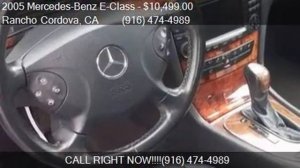 2005 Mercedes-Benz E-Class E500 4MATIC for sale in Rancho Co