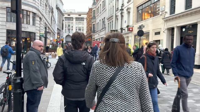 London Walk ?? West End, SOHO, Carnaby Street to Regent Street | Central London Walking Tour | HDR